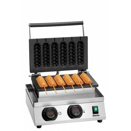 Gaufrier à épi - 1 x 1.500 watts avec 50 bâtons
