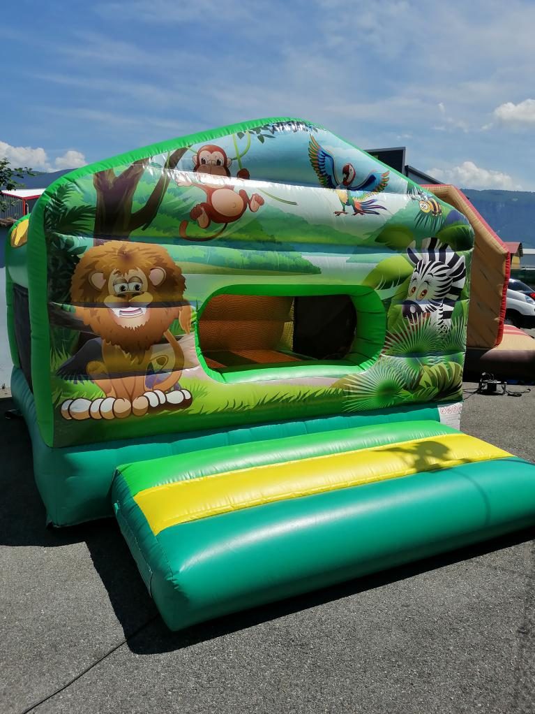 Maison matelas boule jungle