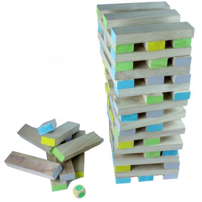 Jenga géant 4 à 6 joueurs