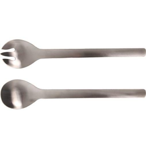 Couverts à salade inox 30 cm